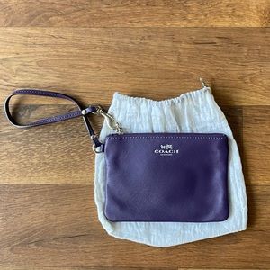 Purple wristlet